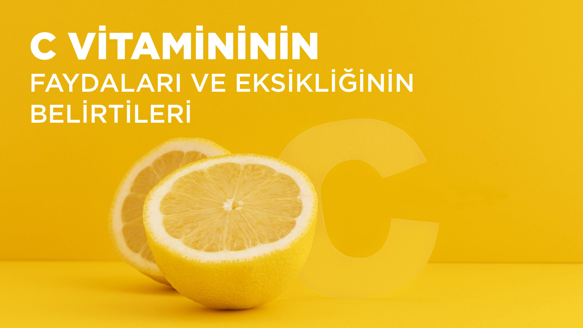 C Vitamini Faydaları ve Eksikliğinin Belirtileri - Vitafenix
