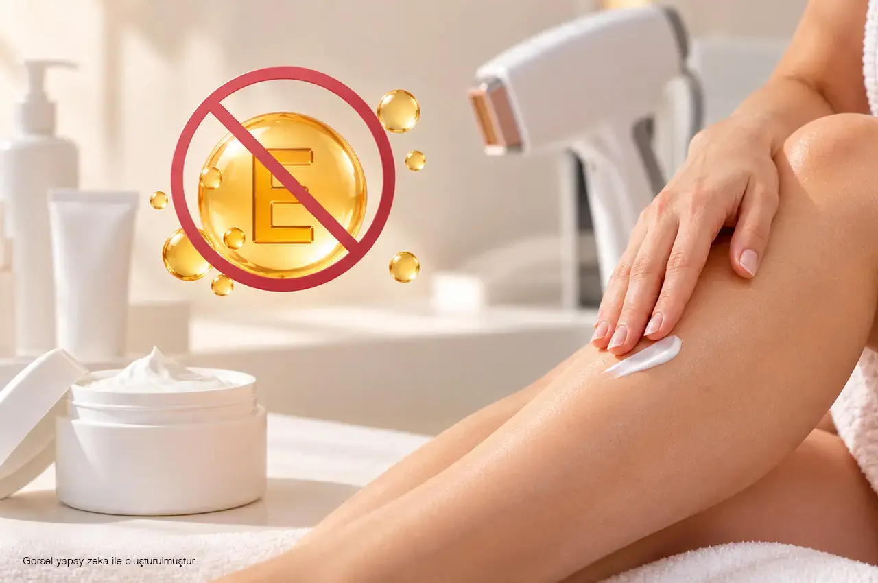 E Vitamini İçermeyen Kremler: Lazer Sonrası Neden?