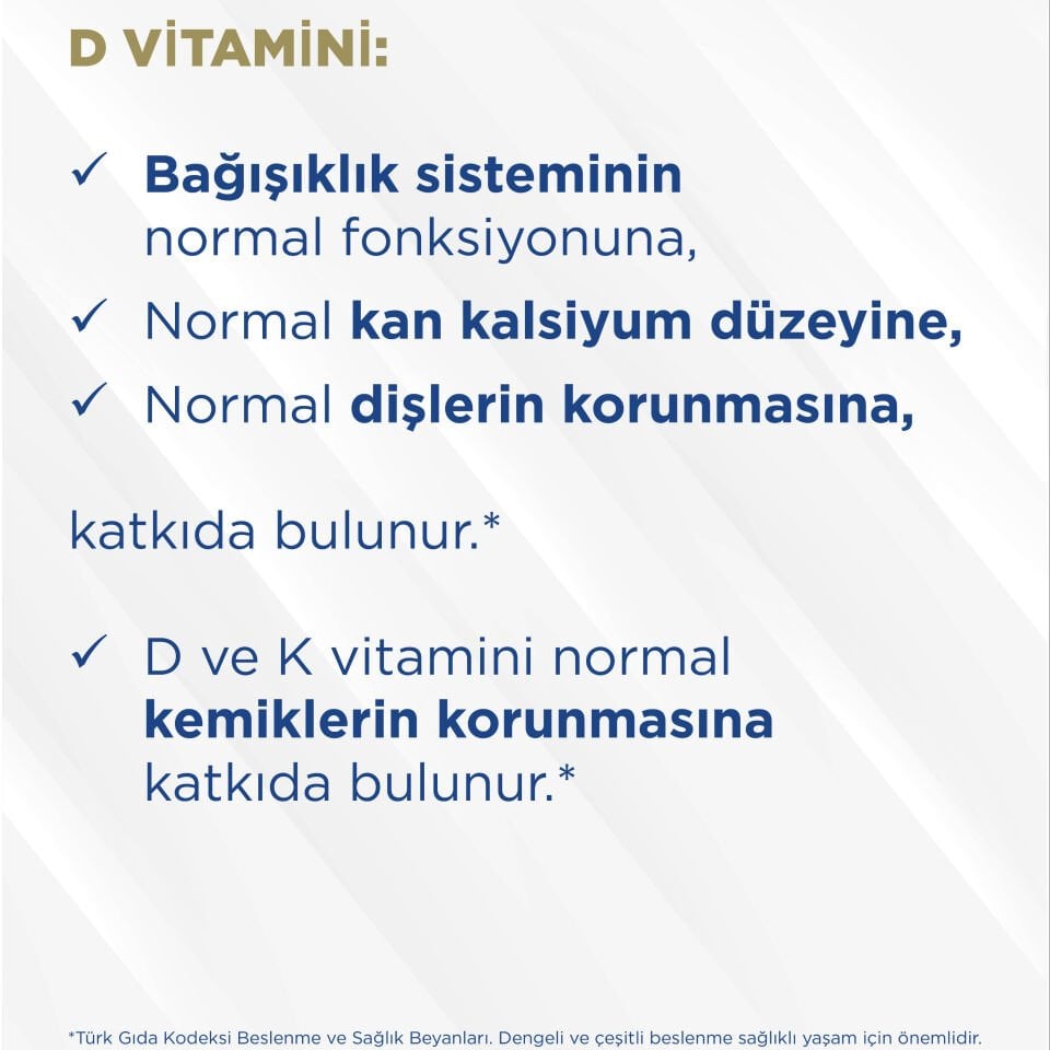 D3K2 ve Kabak Çekirdeği Yağı İçeren Takviye Edici Gıda
