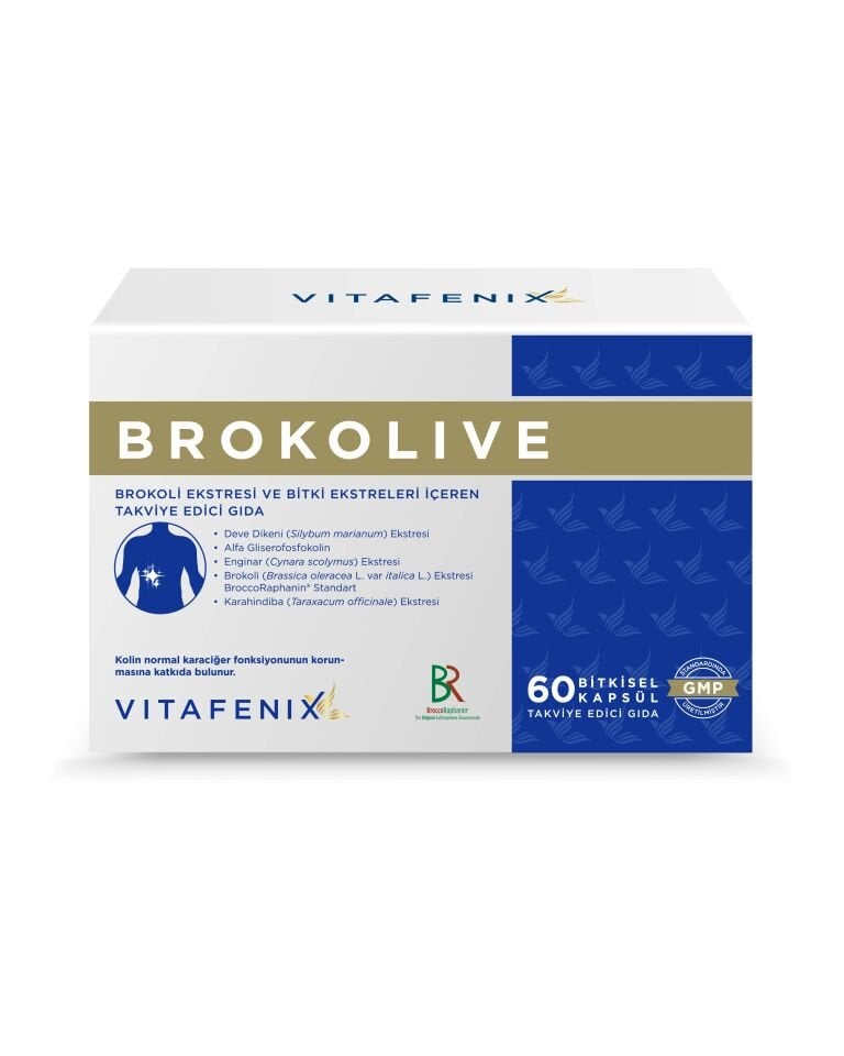 Brokolive - Brokoli Ekstresi ve Bitki Ekstreleri İçeren Takviye Edici Gıda görseli