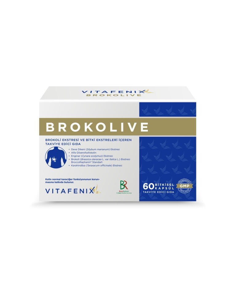 Brokolive - Brokoli Ekstresi ve Bitki Ekstreleri İçeren Takviye Edici Gıda görseli