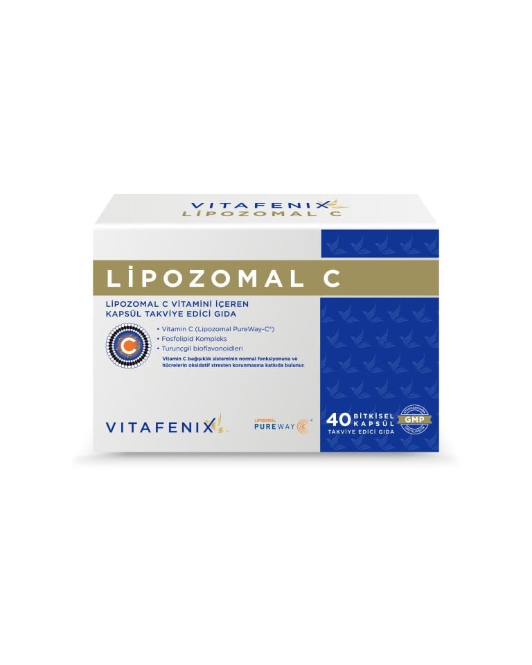 Lipozomal C Vitamini İçeren Kapsül Takviye Edici Gıda