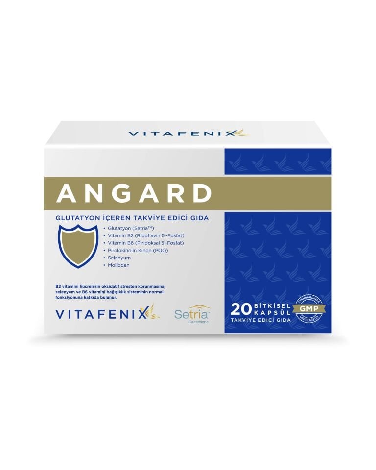 Angard - Glutatyon, Selenyum, PQQ, Molibden İçeren Takviye Edici Gıda görseli