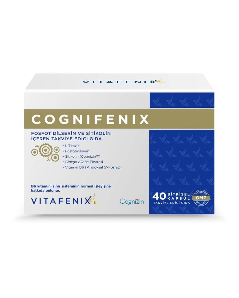 Cognifenix Fosfotidilserin ve Sitikolin İçeren Takviye Edici Gıda görseli
