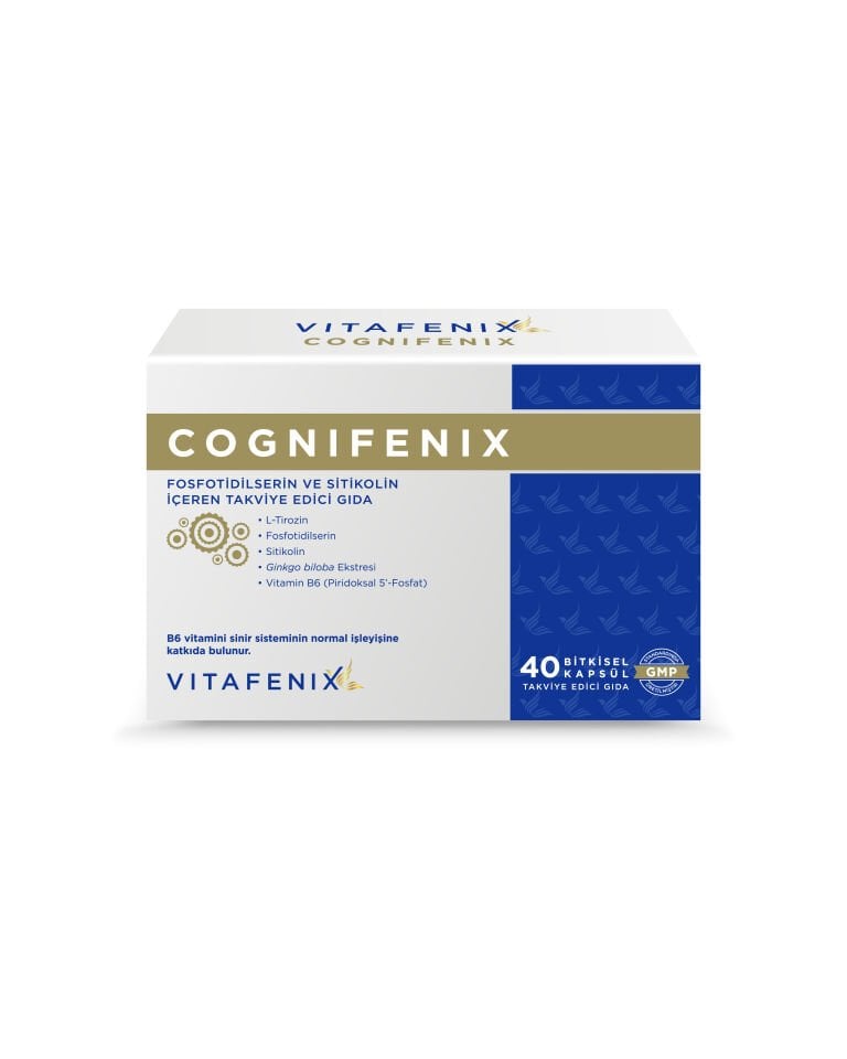 Cognifenix Fosfotidilserin ve Sitikolin İçeren Takviye Edici Gıda görseli