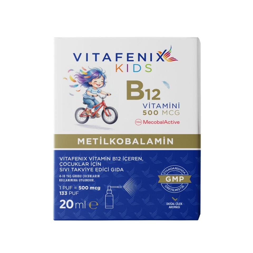 Vitamin B12 İçeren Çocuklar İçin Sıvı Takviye Edici Gıda görseli