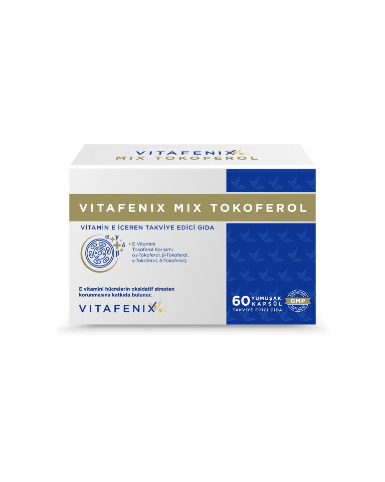 Mix Tokoferol - E Vitamini İçeren Kapsül Takviye Edici Gıda görseli