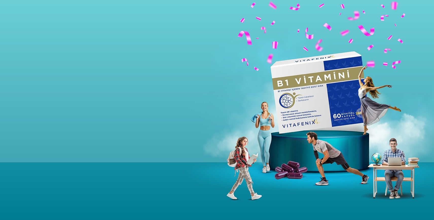 B1 VİTAMİNİ LANSMAN İNDİRİMİ İLE SATIŞTA!