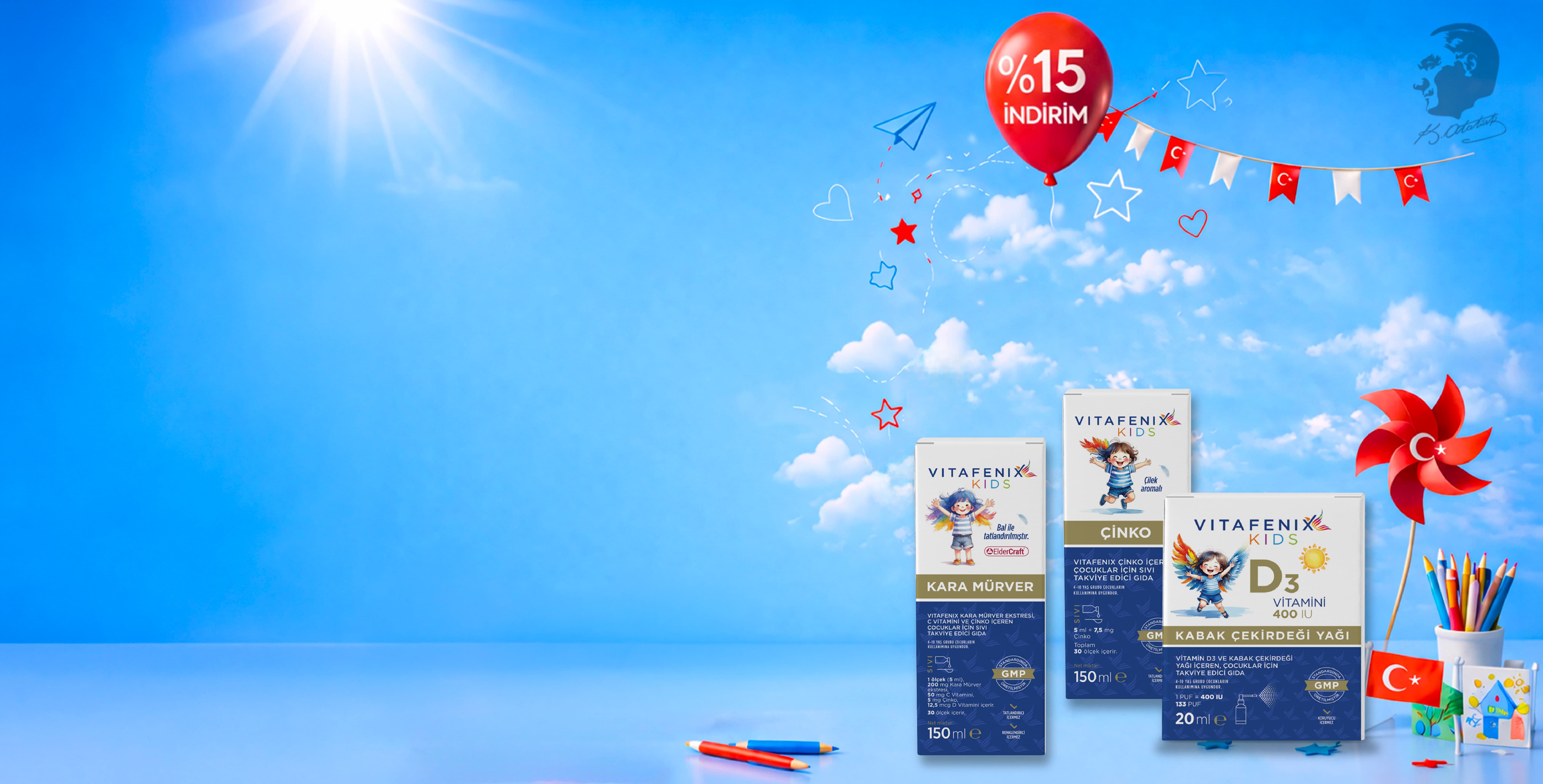%15 İNDİRİM🎈